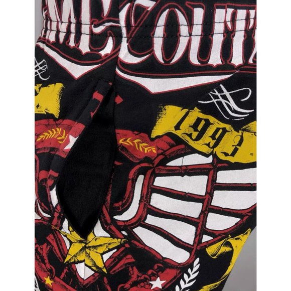 Xtreme Couture Affliction Men's Short GLIDE Sweat-short Athletic Fighter MMA - Picture 7 of 8